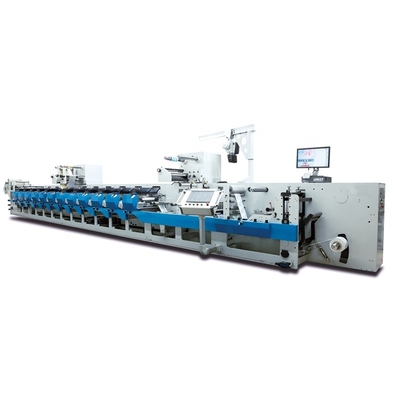 Máquina de impresión de etiquetas eficiente con rendimiento de impresión de alta velocidad