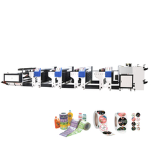 Máquina de impresión de papel flexo en línea Alta durabilidad e impresión duradera
